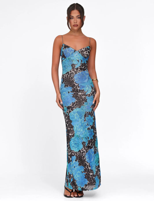 Janey Floral Maxi Dress