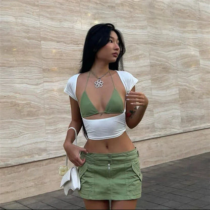 Tenley Backless T-Shirt