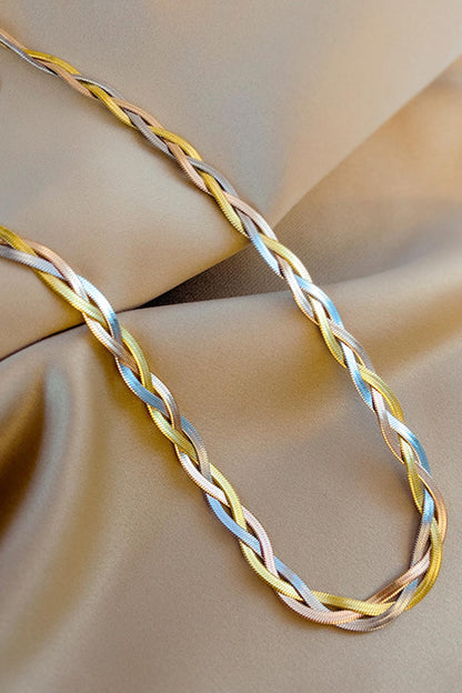 Three Layer Braided Necklaces