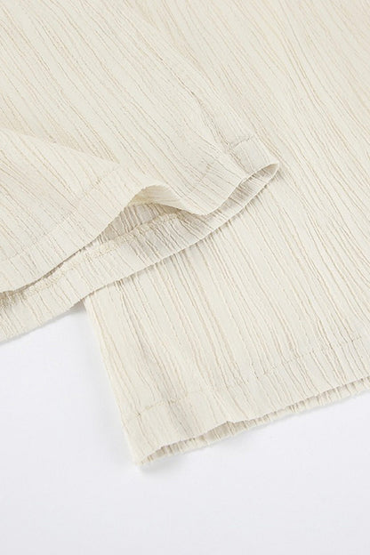 Tie-up Vest Long Pants Set