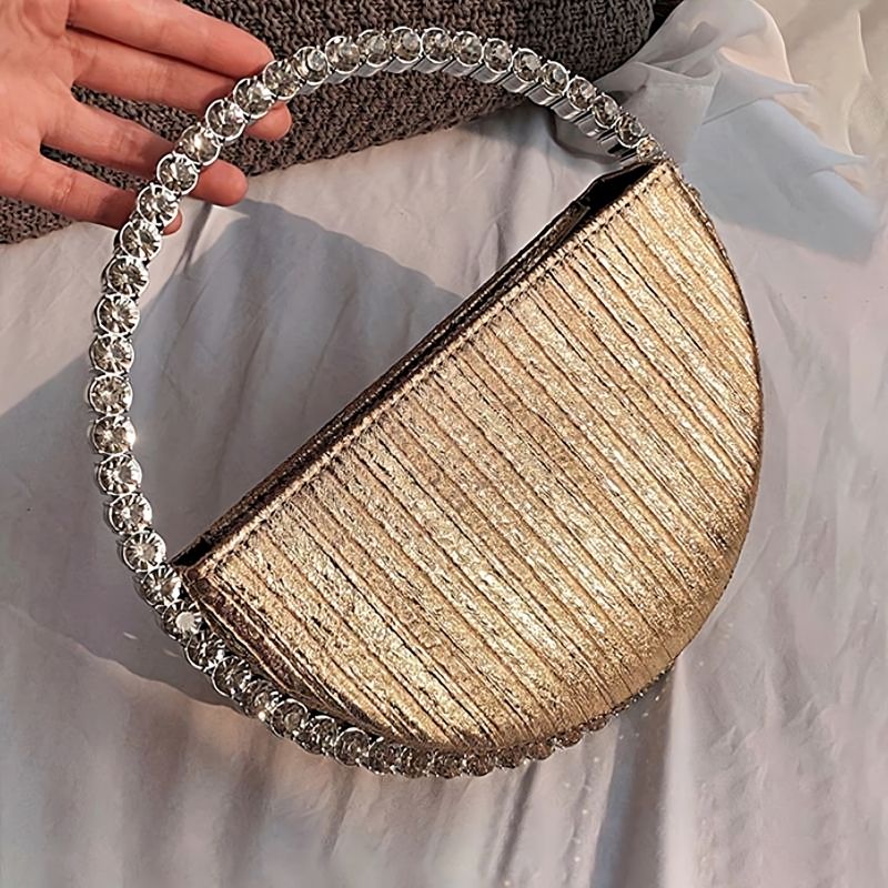Round Evening Clutch