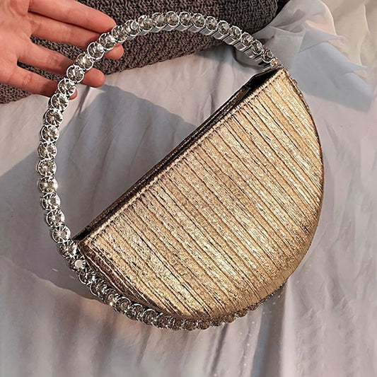 Round Evening Clutch