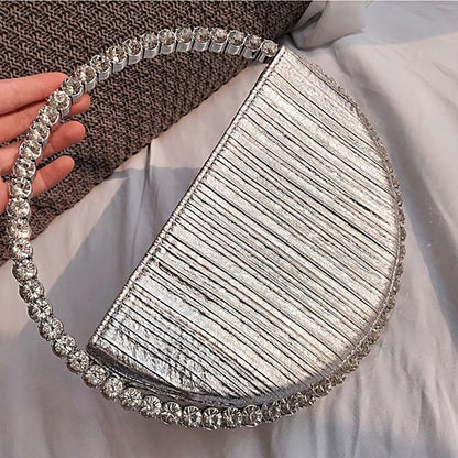 Round Evening Clutch