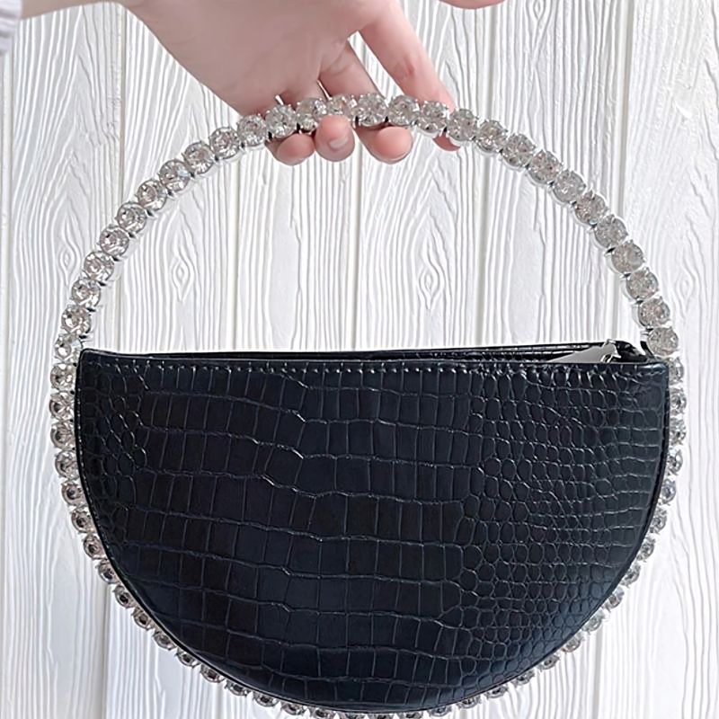 Round Evening Clutch