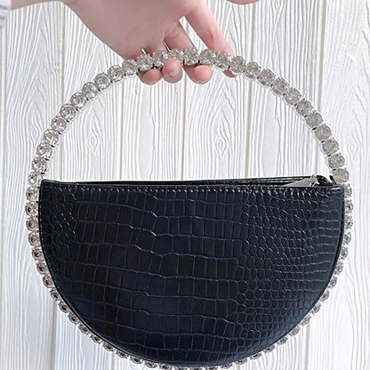 Round Evening Clutch