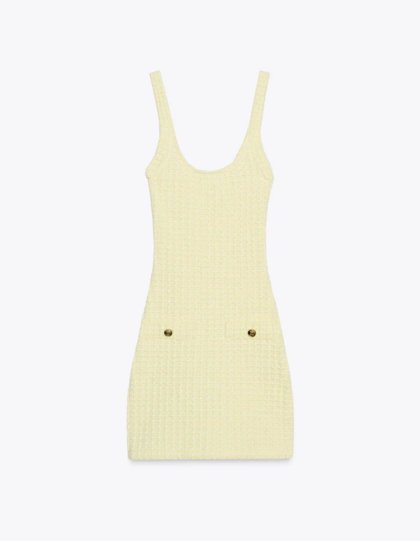 | Textured Stretch Mini Dress