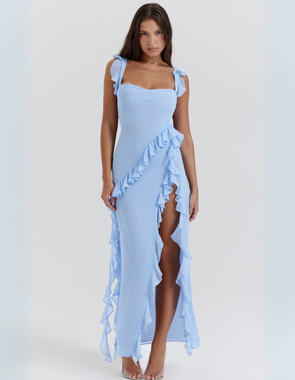 | Ruched Maxi Dress