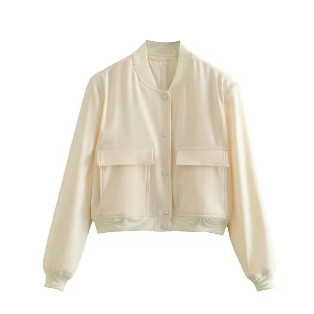 Bomber Jacket | Cropped Fit | Maison Collection