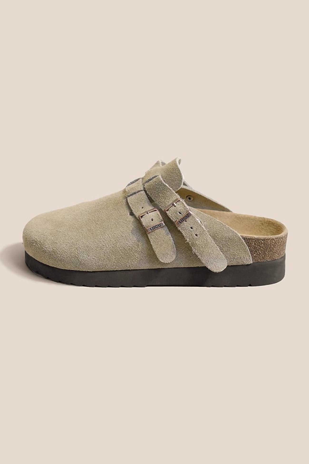 Vintage Leather Slip-on Flats