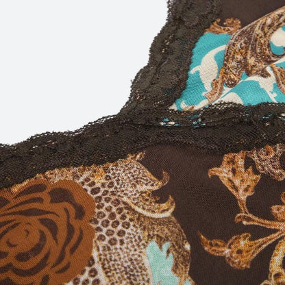 Vintage Mesh Top