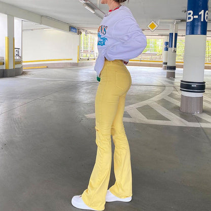 Julia Fashion - Vintage Stripe Jean Streetwear