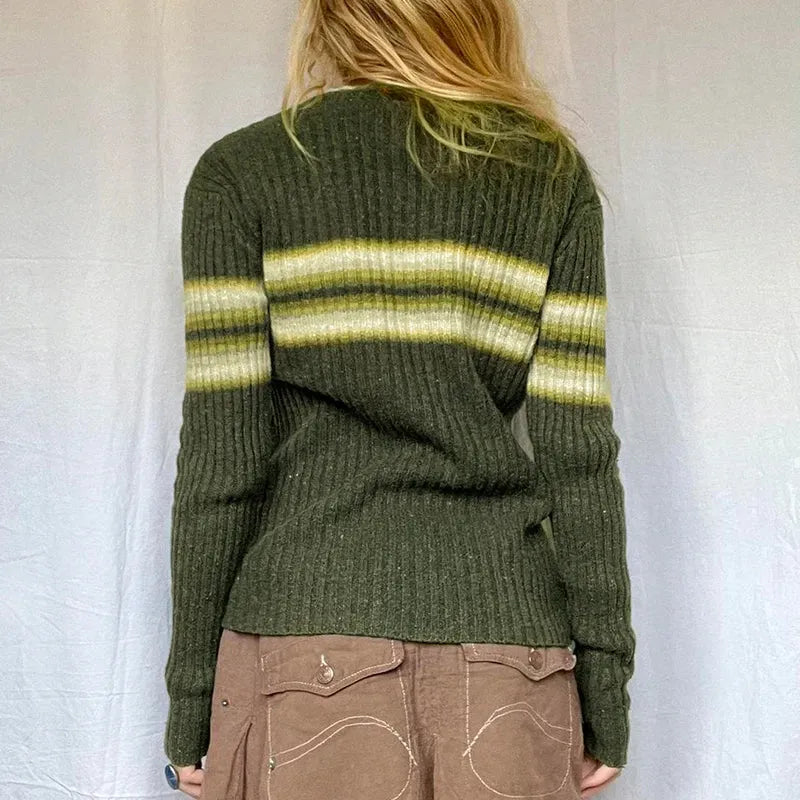 Vintage Striped Sweater