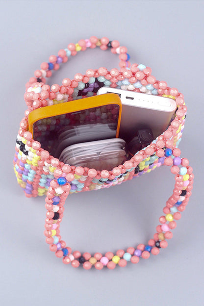Vintage Handmade Beaded Handbag