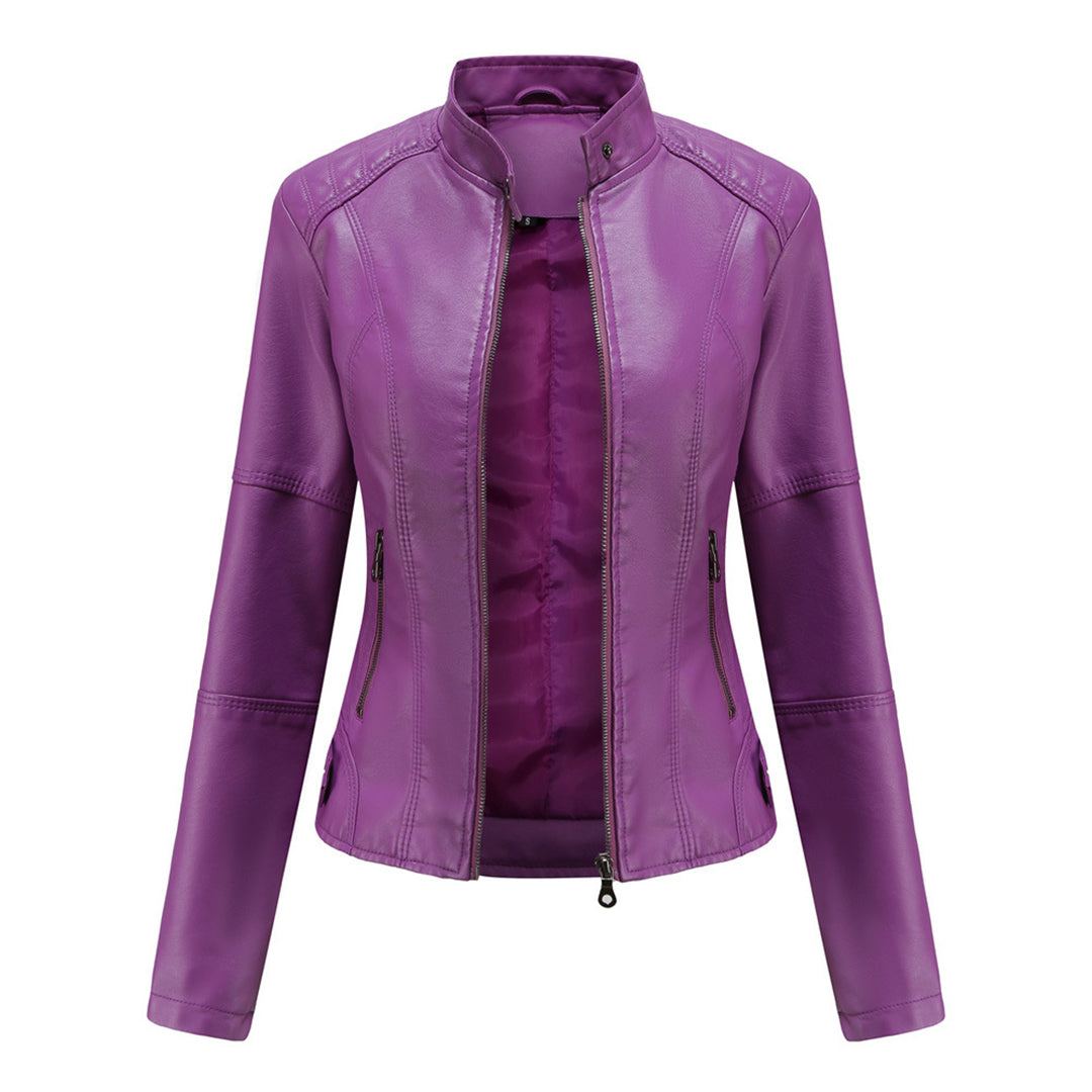 | Women's Slim-fit Biker Jacket