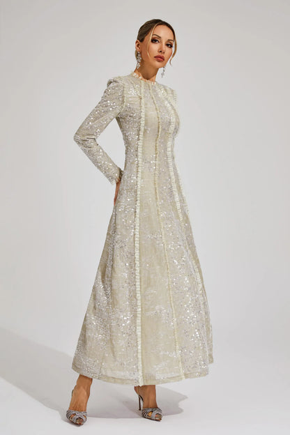 | Sequin Maxi Dress