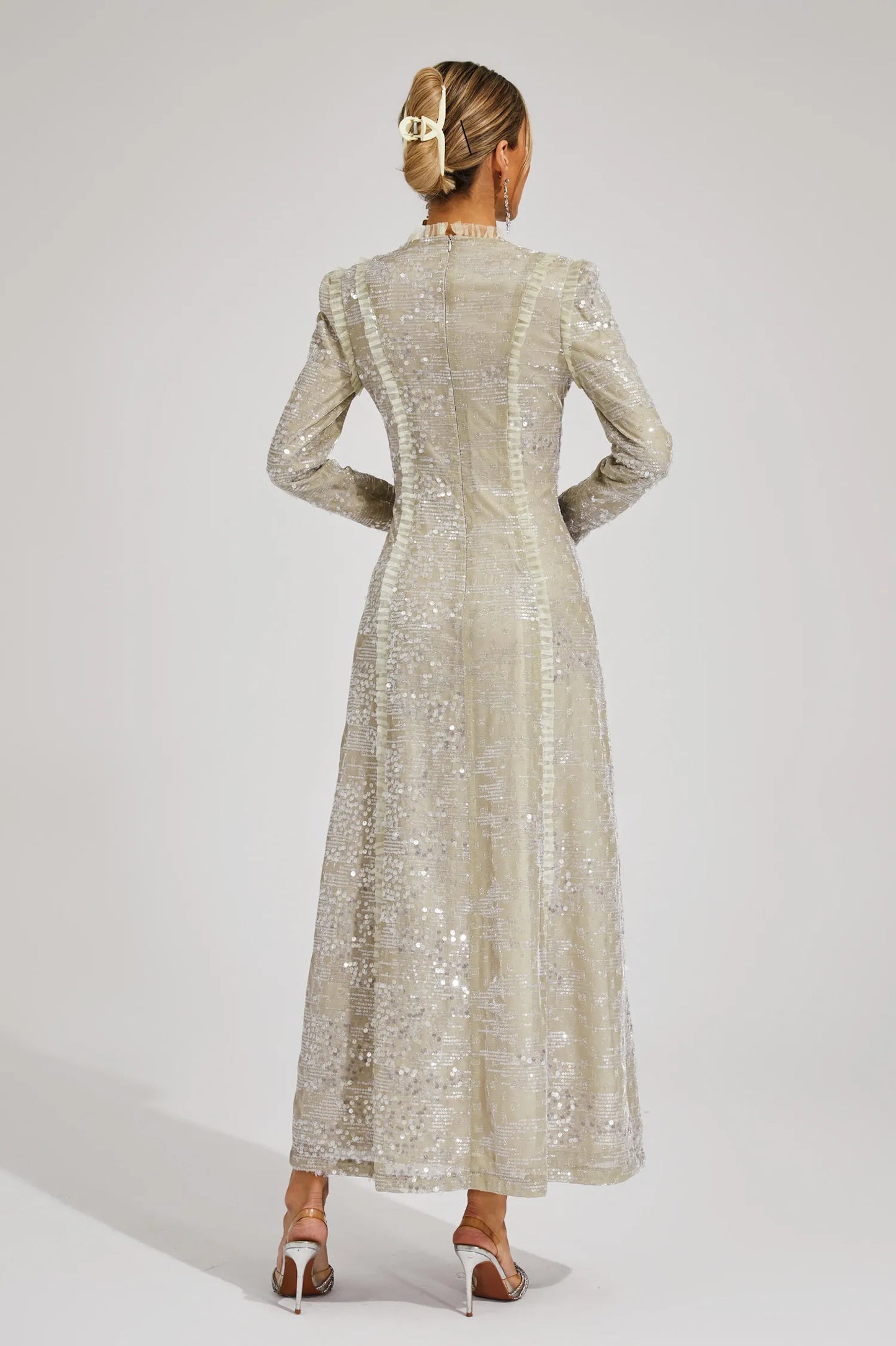| Sequin Maxi Dress