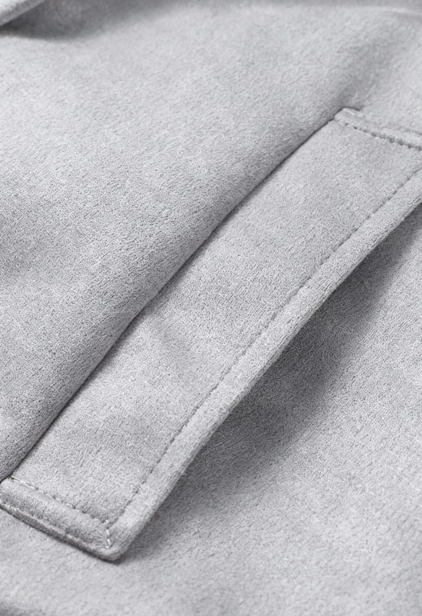Long Double-Breasted Trench Coat | Wide-Waist Belt