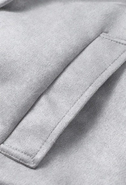 Long Double-Breasted Trench Coat | Wide-Waist Belt