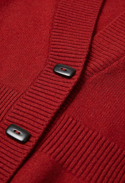 Maison Lightweight Shawl Collar Knit Cardigan | Peplum Hem | Regular Fit