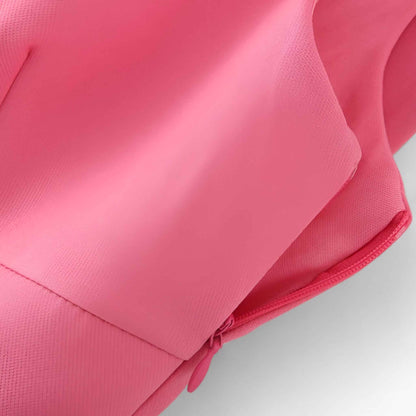 Maison Structured Cami Top | Square Neck Bow Detail Slim Fit