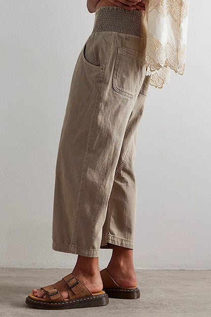 Wash Low-rise Baggy Haren Jeans