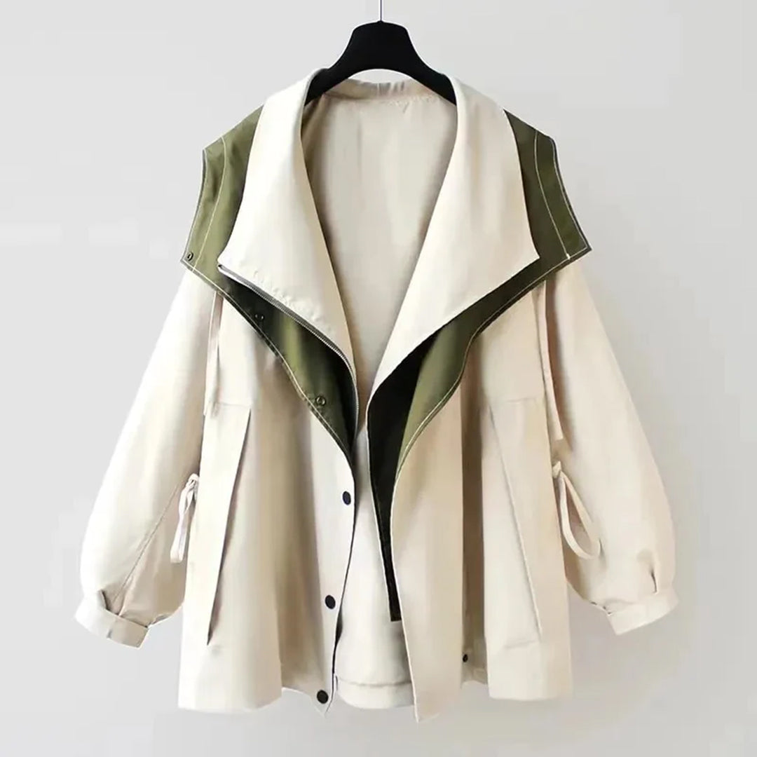 | Women's Hooded Double Layer Jacket
