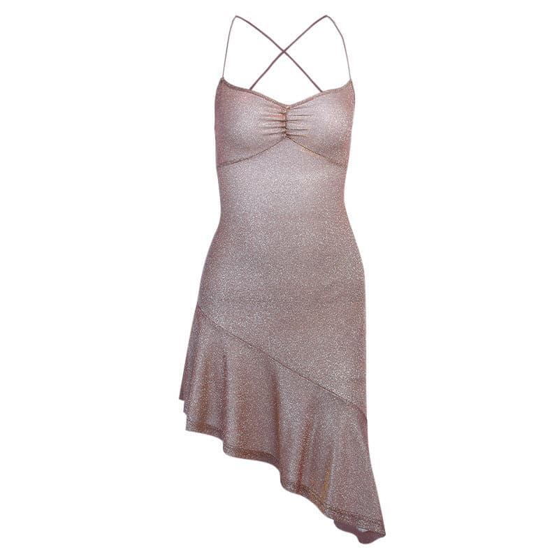DressBetty - Women Bright Sleeveless Backless Club Party Bodycon Dresses