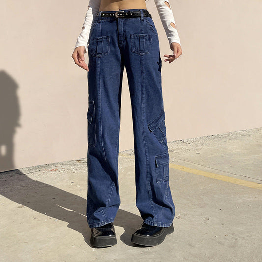 Julia Fashion - Women High Waist Jeans