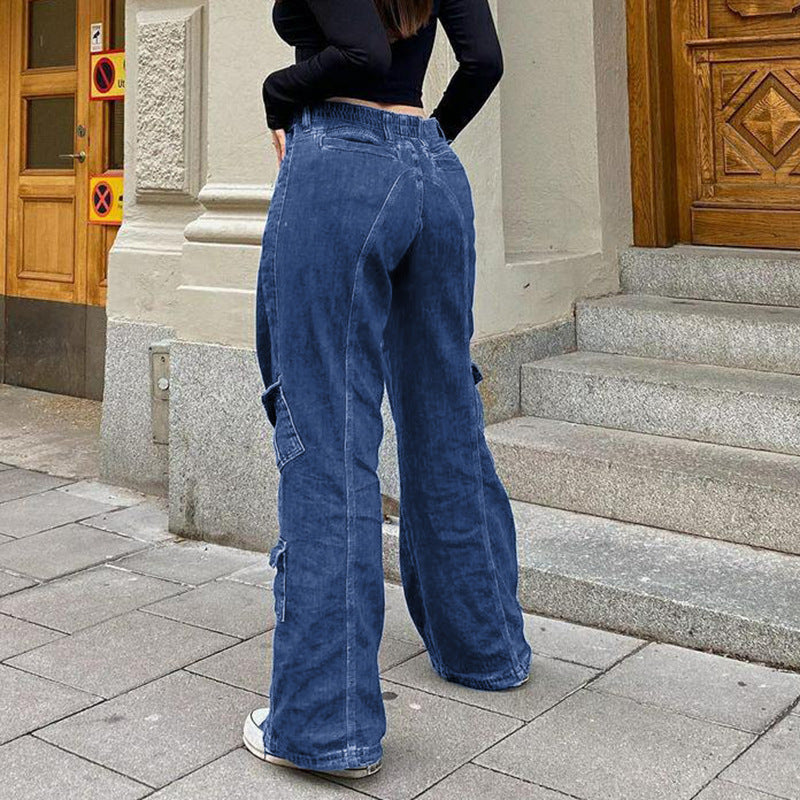 Julia Fashion - Women High Waist Jeans