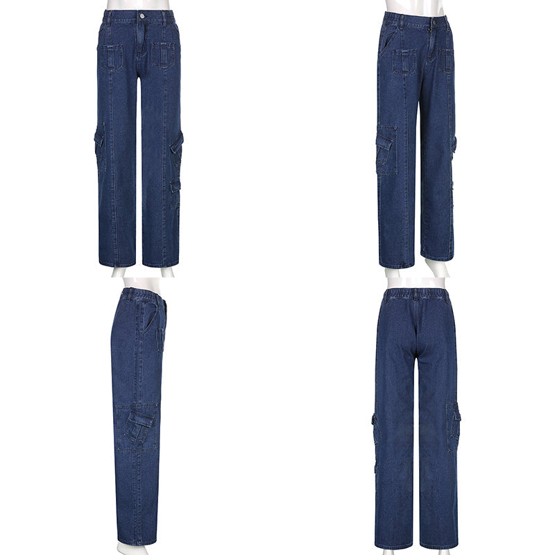 Julia Fashion - Women High Waist Jeans