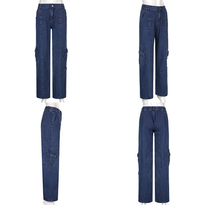 Julia Fashion - Women High Waist Jeans