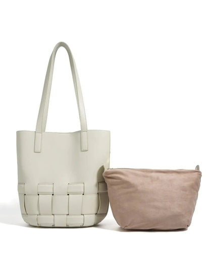 Women Braided Leather Bag