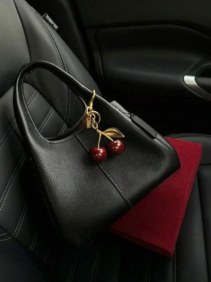 Women Cherry Bag Necklace