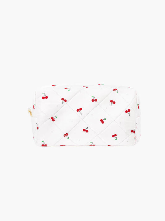 Women Cosmetic Bag Cherry Pattern
