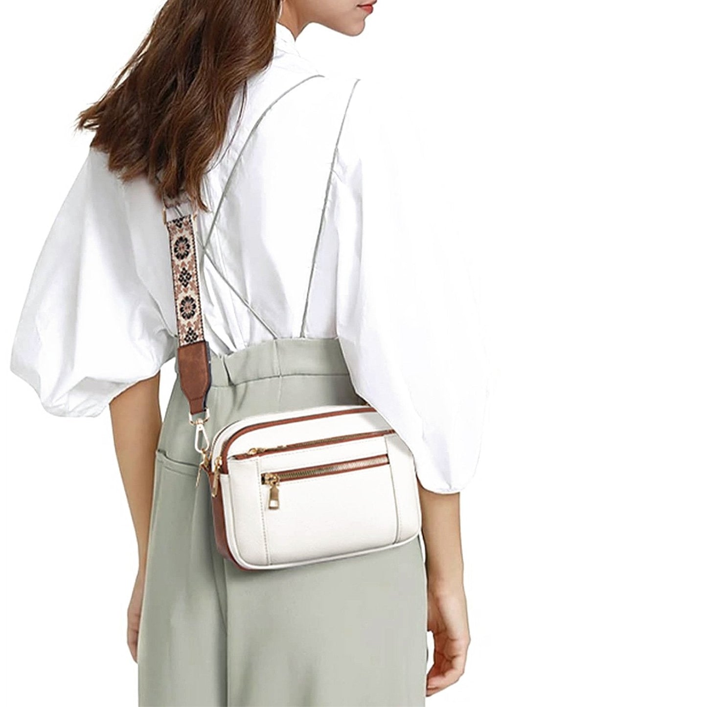 Women Crossbody Bag with Adjustable Strap