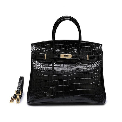 Women Handbag Cognac Brown