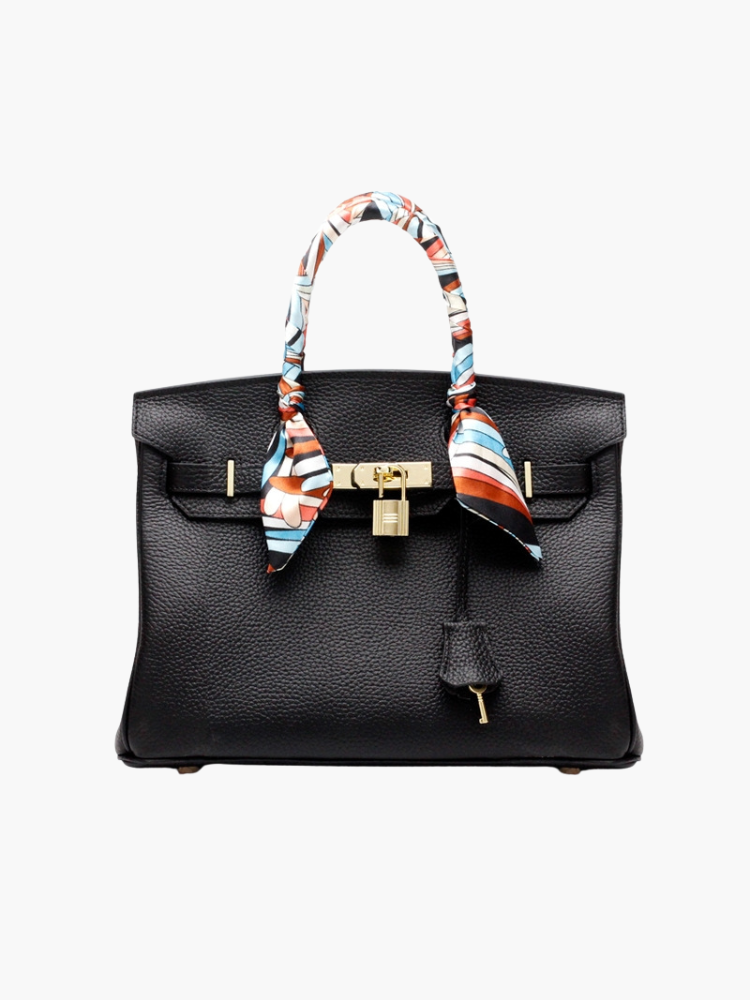 Women Handbag Cognac Brown