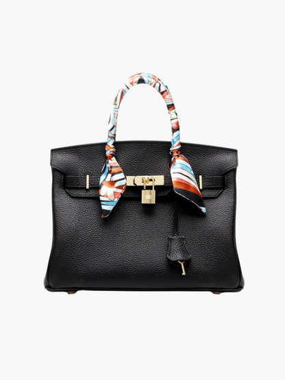 Women Handbag Cognac Brown