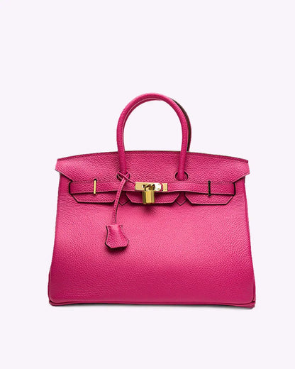 Women Handbag Cognac Brown
