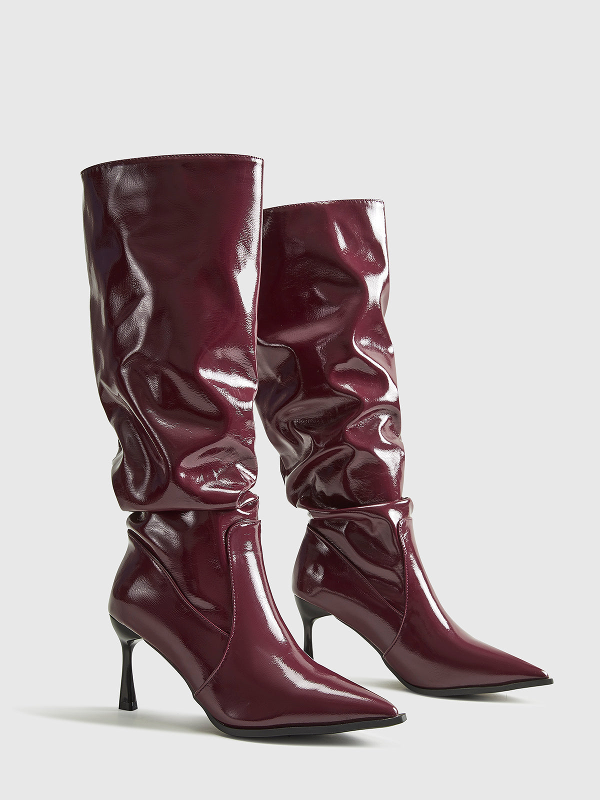 Women High Heel Knee Boot