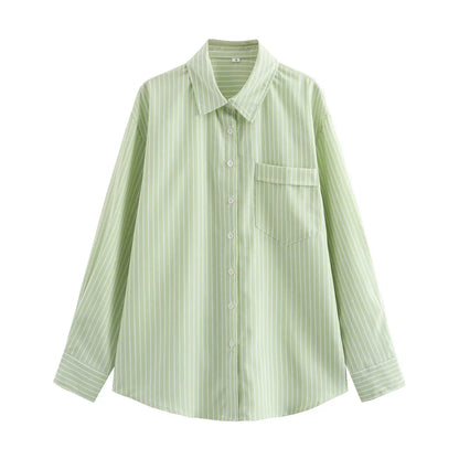 Women'S Blouse Striped