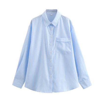Women'S Blouse Striped