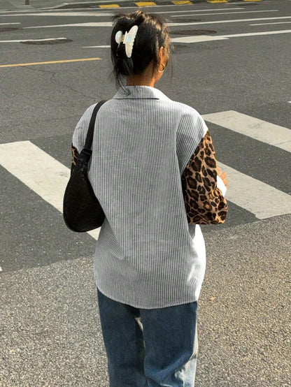 Women'S Blouse With Lion Details