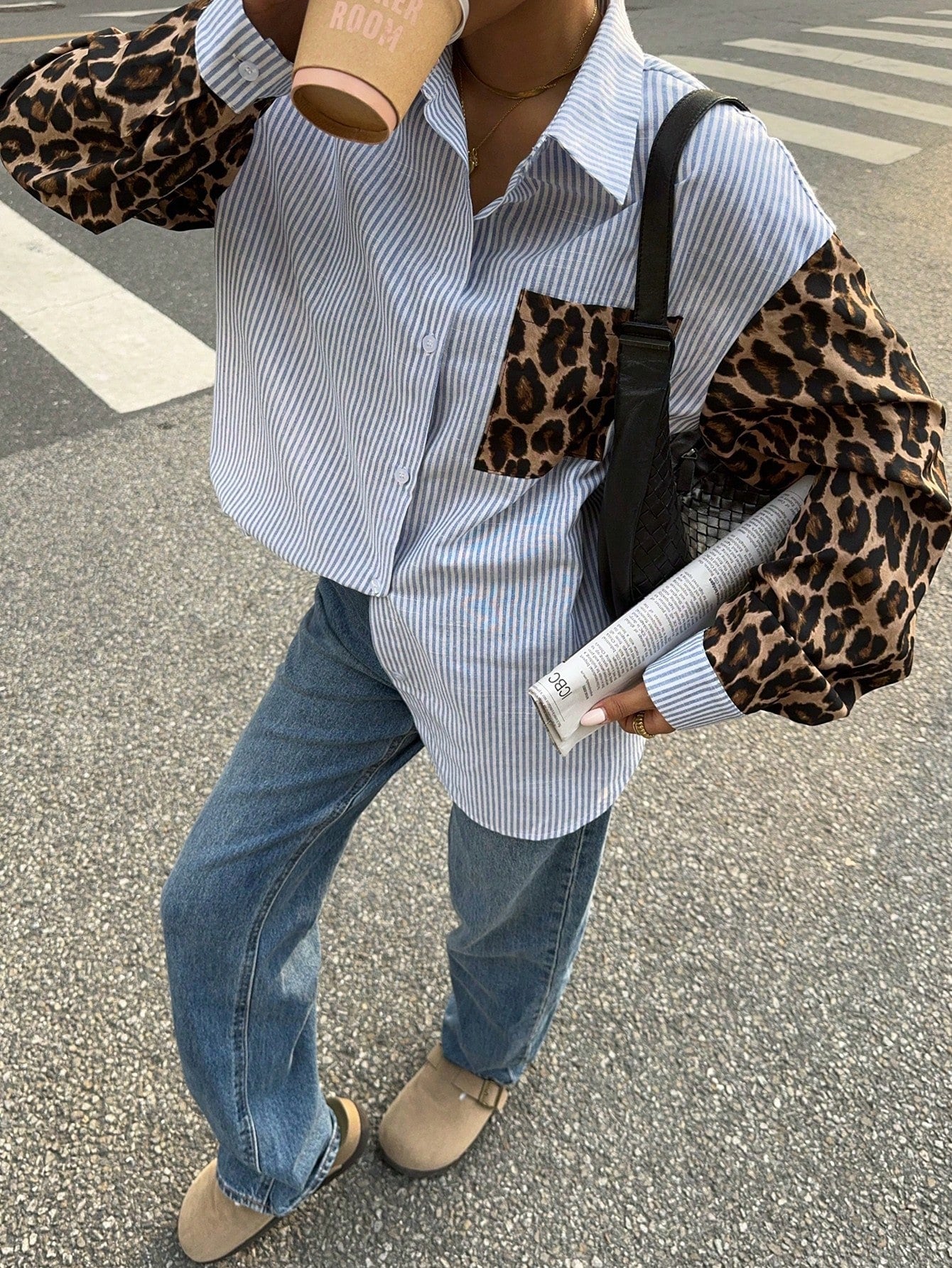 Women'S Blouse With Lion Details