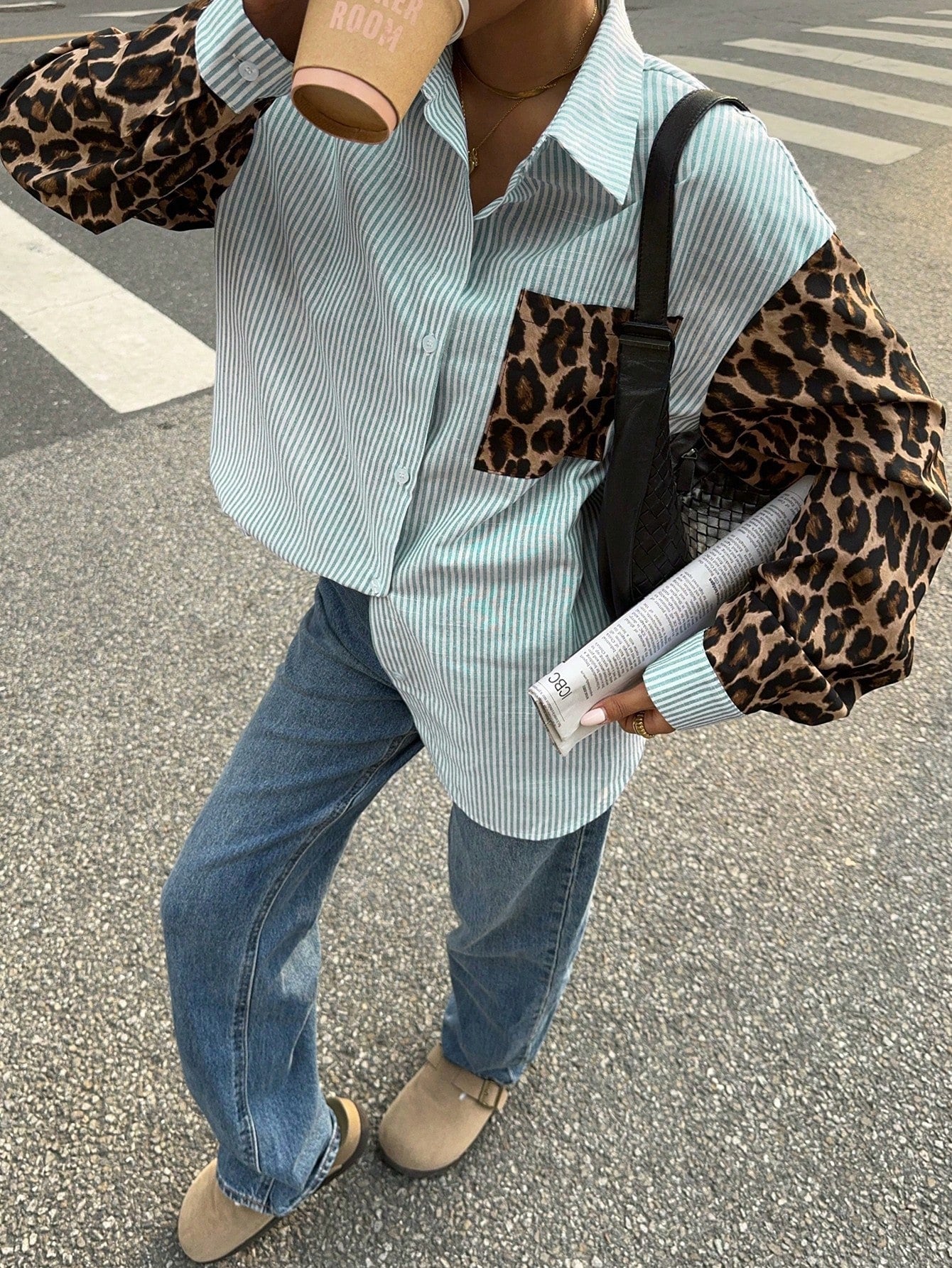 Women'S Blouse With Lion Details