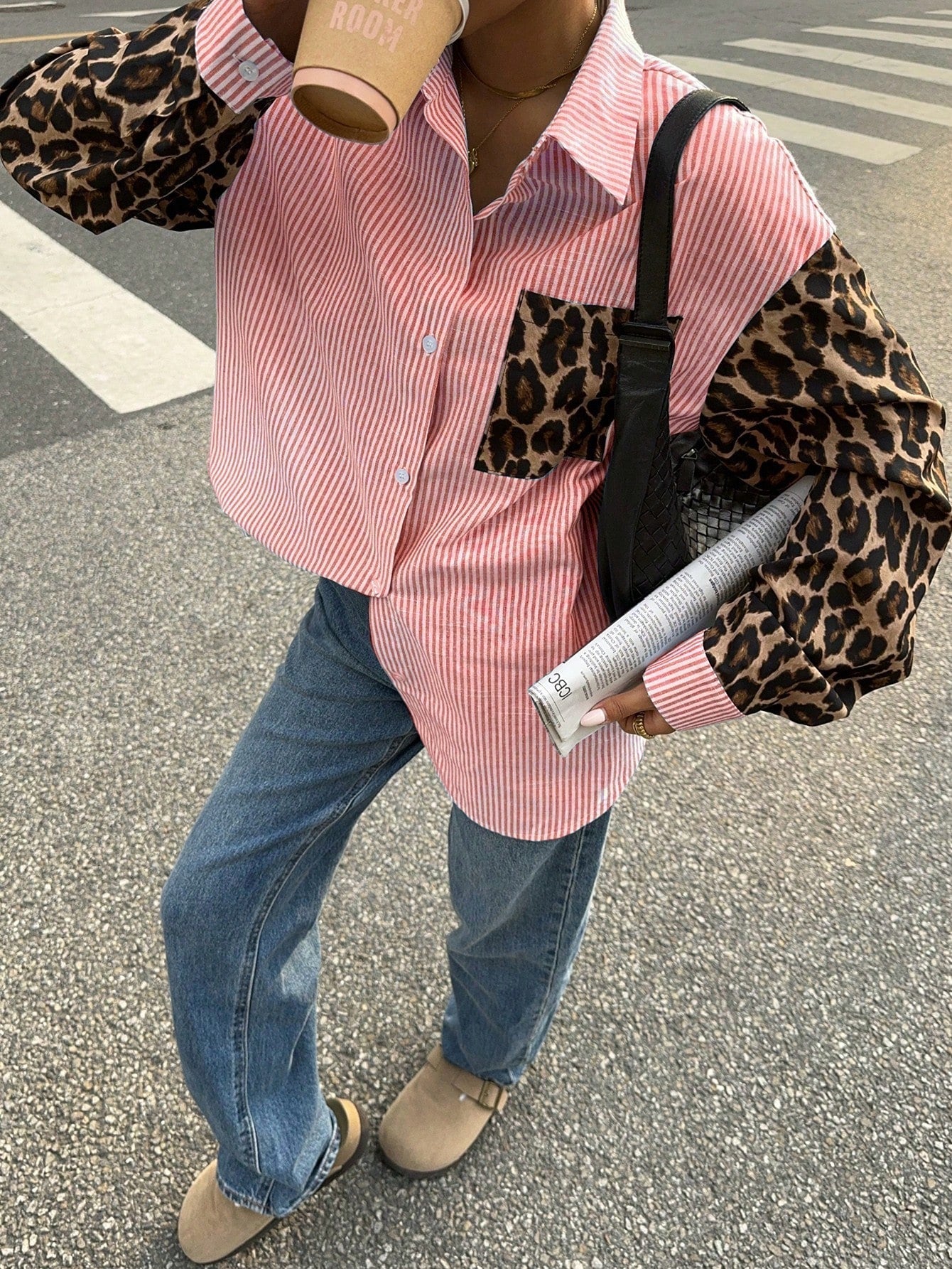 Women'S Blouse With Lion Details