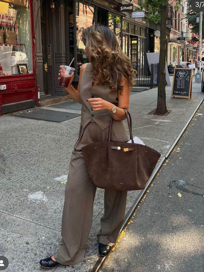 Women'S Handbag Suede