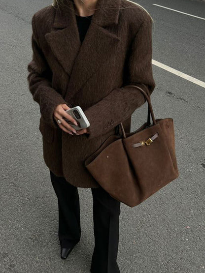 Women'S Handbag Suede