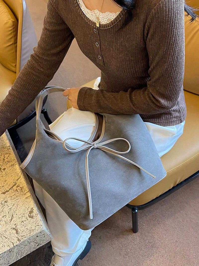 Women'S Handbag With Bow Detail