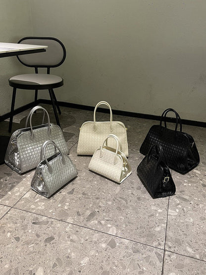 Women'S Handbag With Braid Design